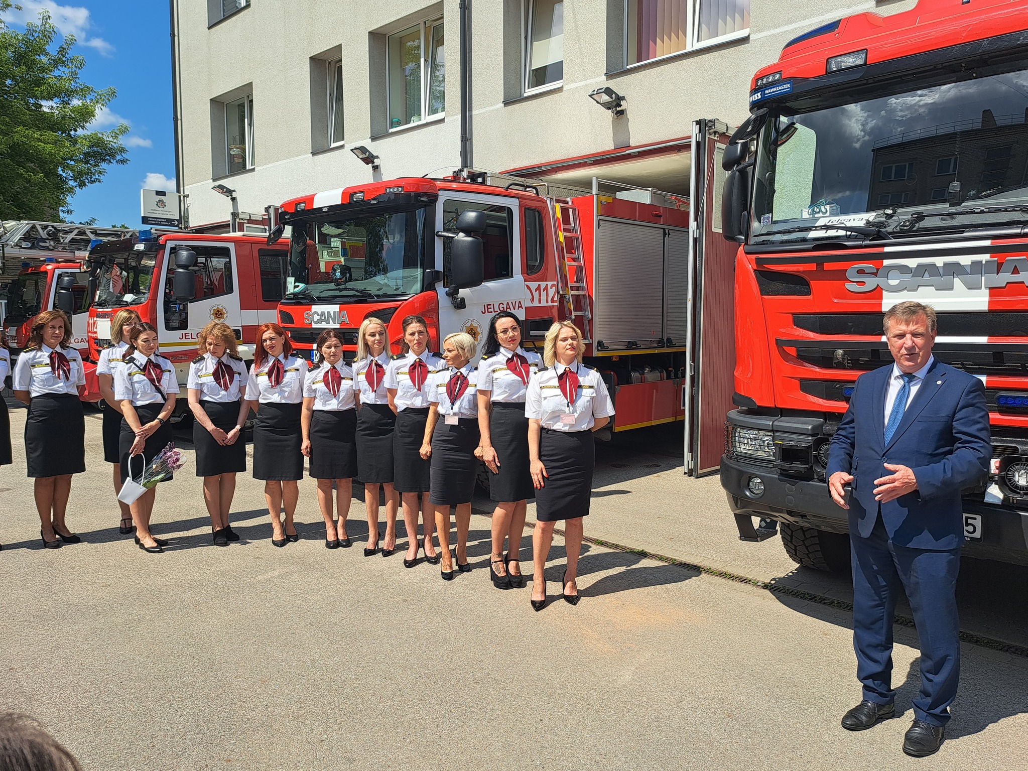 With the support of the European Regional Development Fund, the single emergency call number 112 contact center is opened in Jelgava city