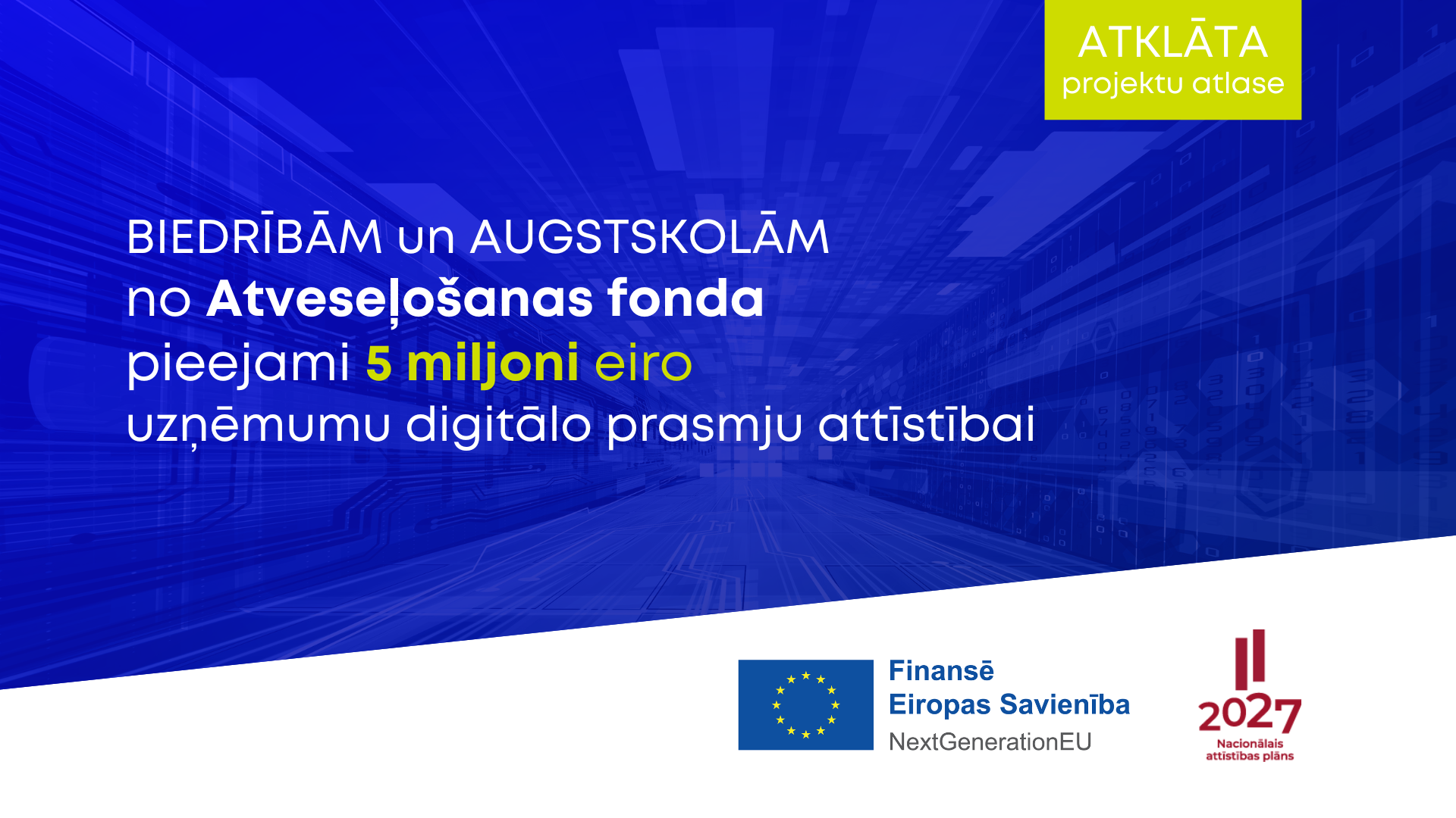 Pieejams AF finansējums uzņēmumu digitālo prasmju attīstībai