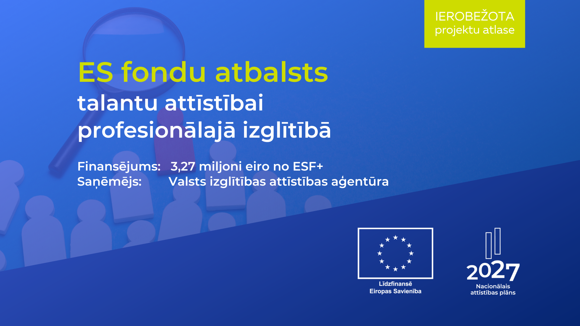 Profesionālās izglītības izcilības veicinā&scaron;anai  pieejams ES fondu finansējums