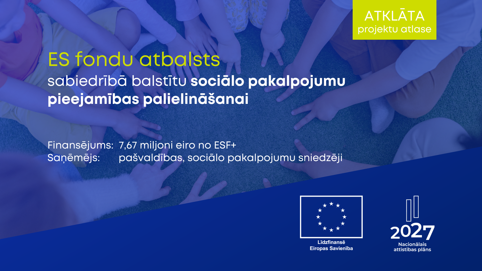 Jaunas iespējas sociālajai rehabilitācijai: izsludināta pieteik&scaron;anās ES fondu finansējumam