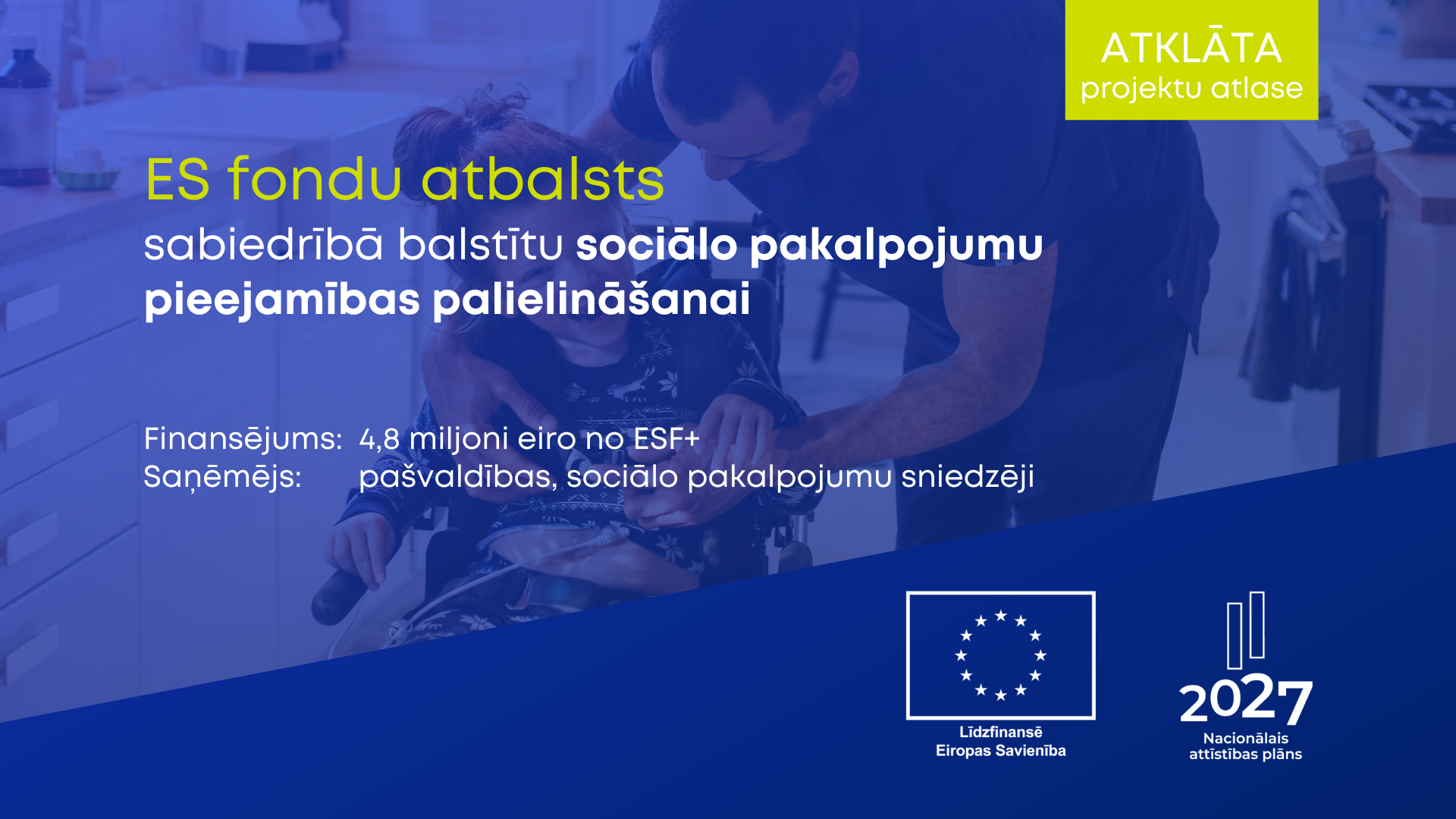Sākusies pieteik&scaron;anās ES fondu finansējumam sociālo pakalpojumu attīstībai