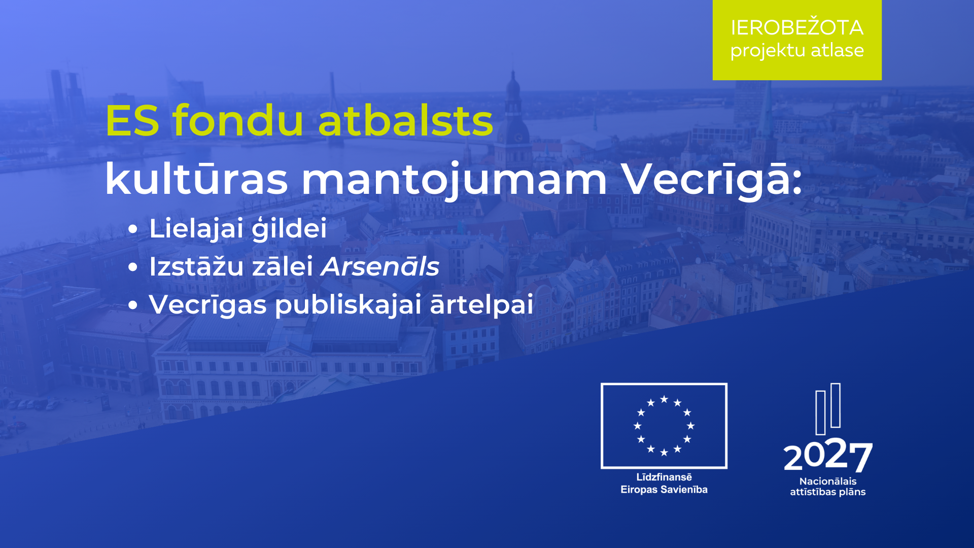 Pieejami ES fondu līdzekļi investē&scaron;anai Vecrīgas kultūras mantojumā