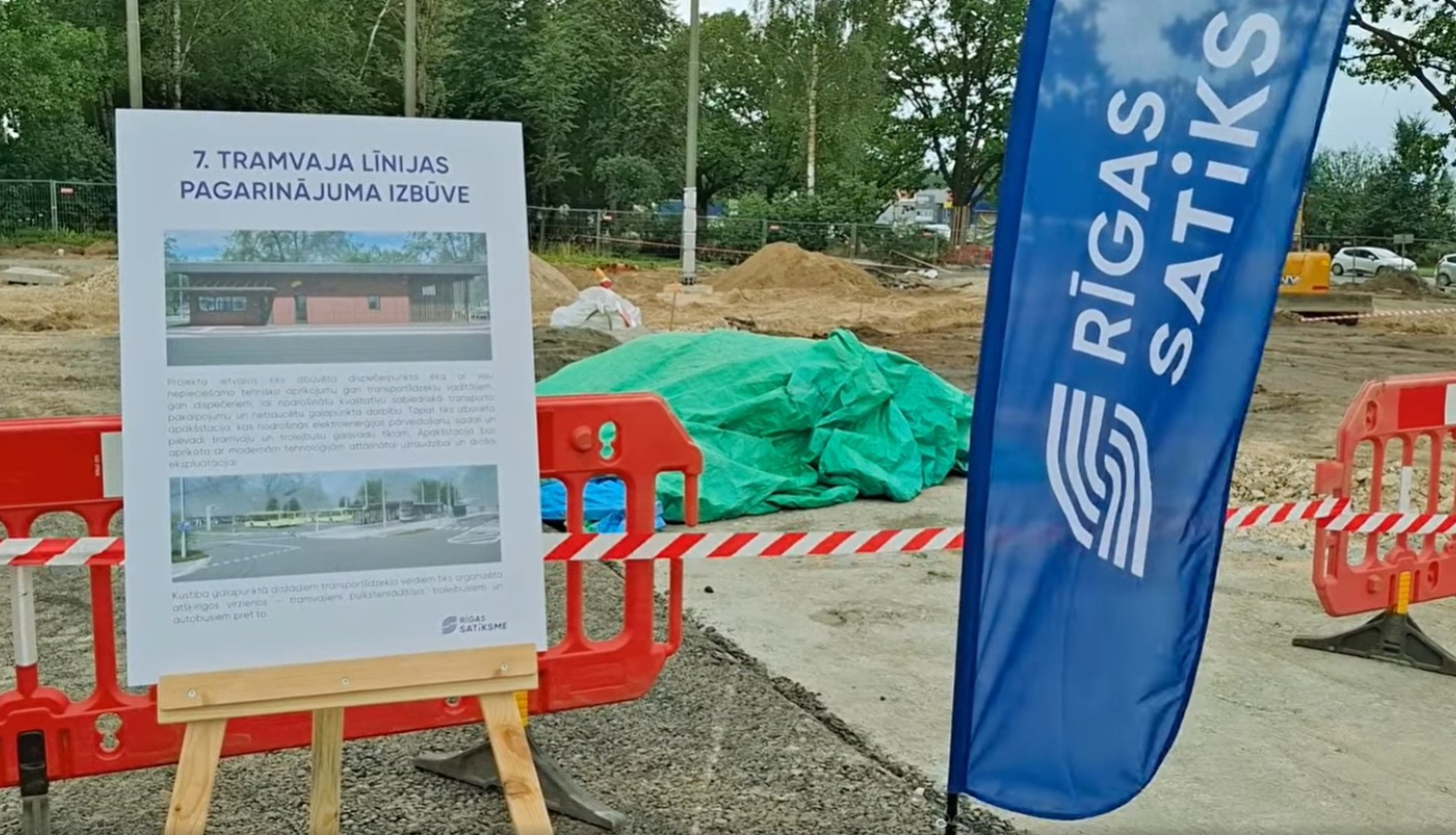 Ar ES Atveseļo&scaron;anas un noturības fonda atbalstu tiek īstenota Rīgas metropoles sabiedriskā transporta zaļinā&scaron;ana