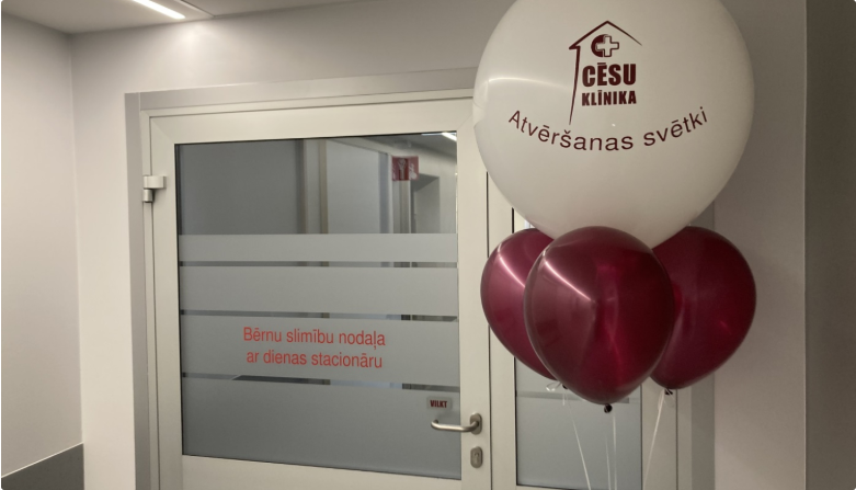 Līdz ar Bērnu slimību nodaļas atvēr&scaron;anu noslēdzas Cēsu klīnikas ārstniecības korpusa pārbūve