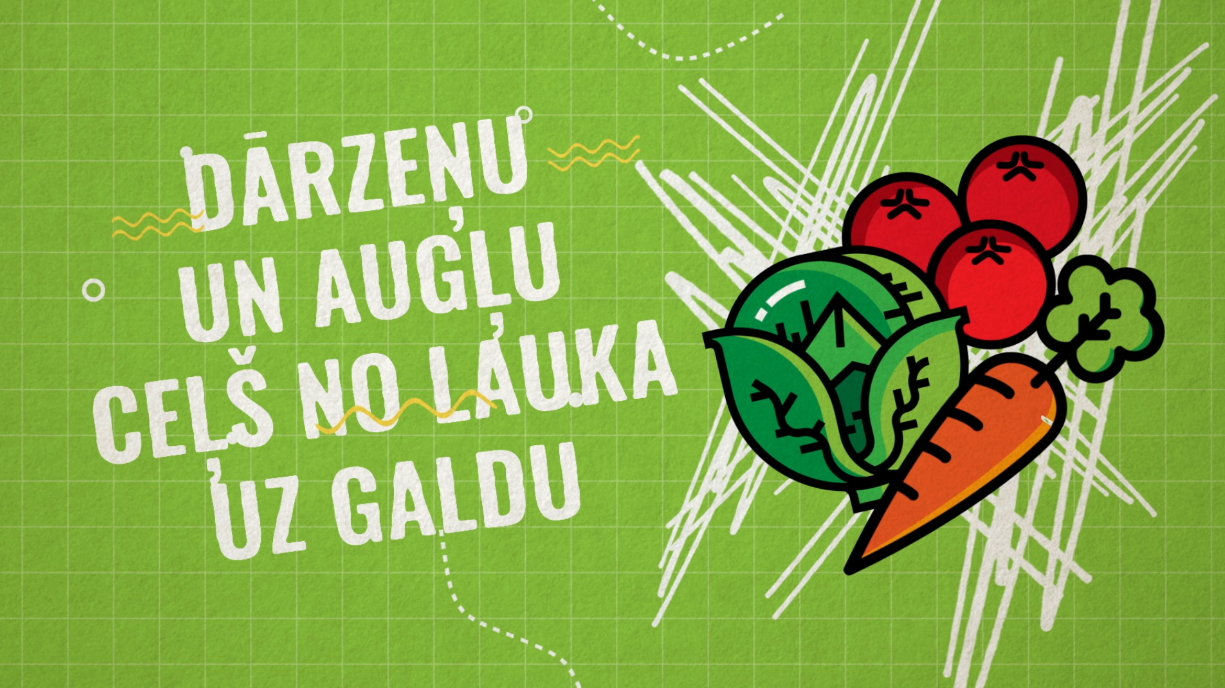 Dārzeņu ceļ&scaron; no lauka līdz galdam