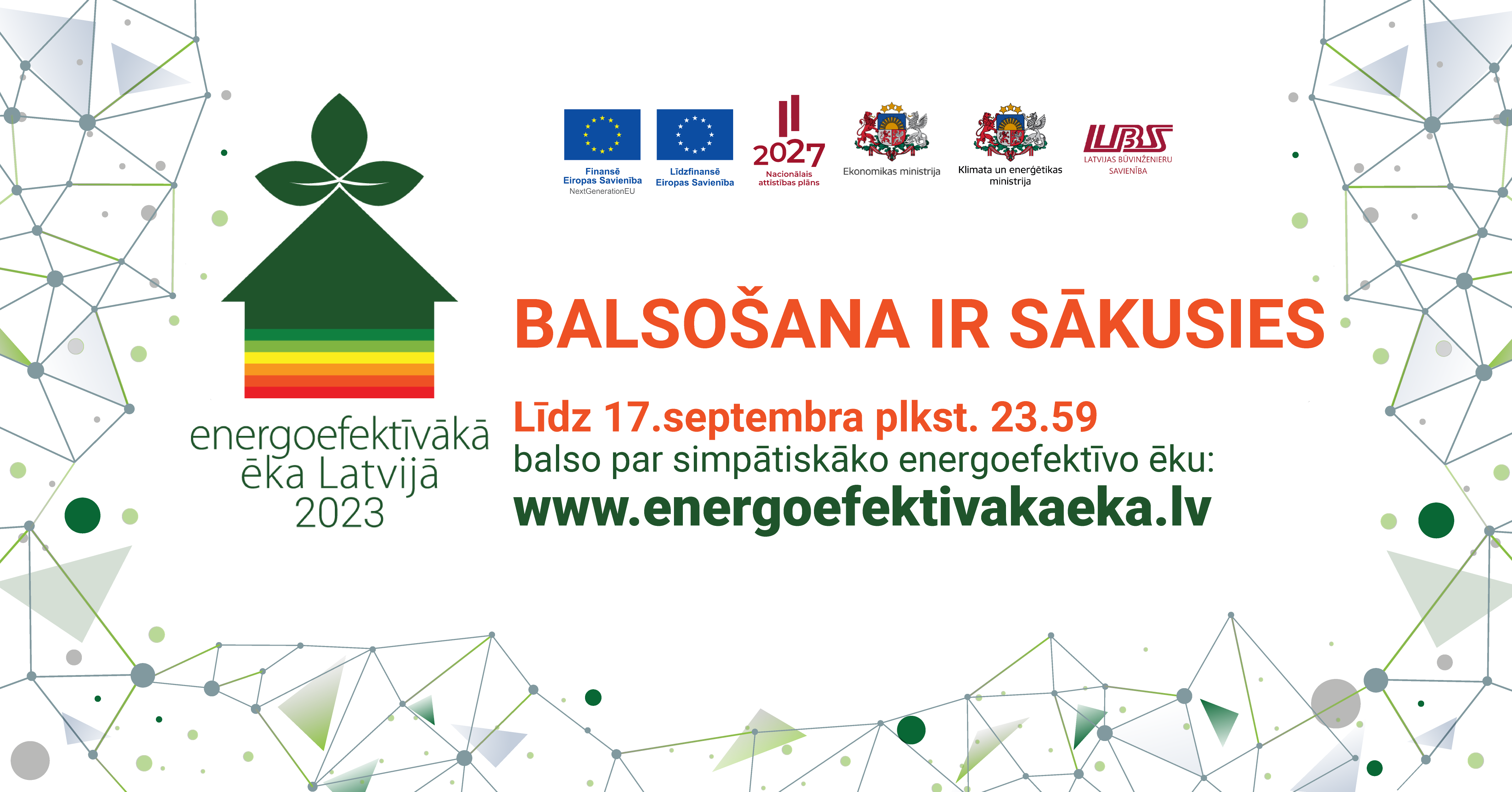 Aicinām balsot par simpātiskāko energoefektīvāko ēku