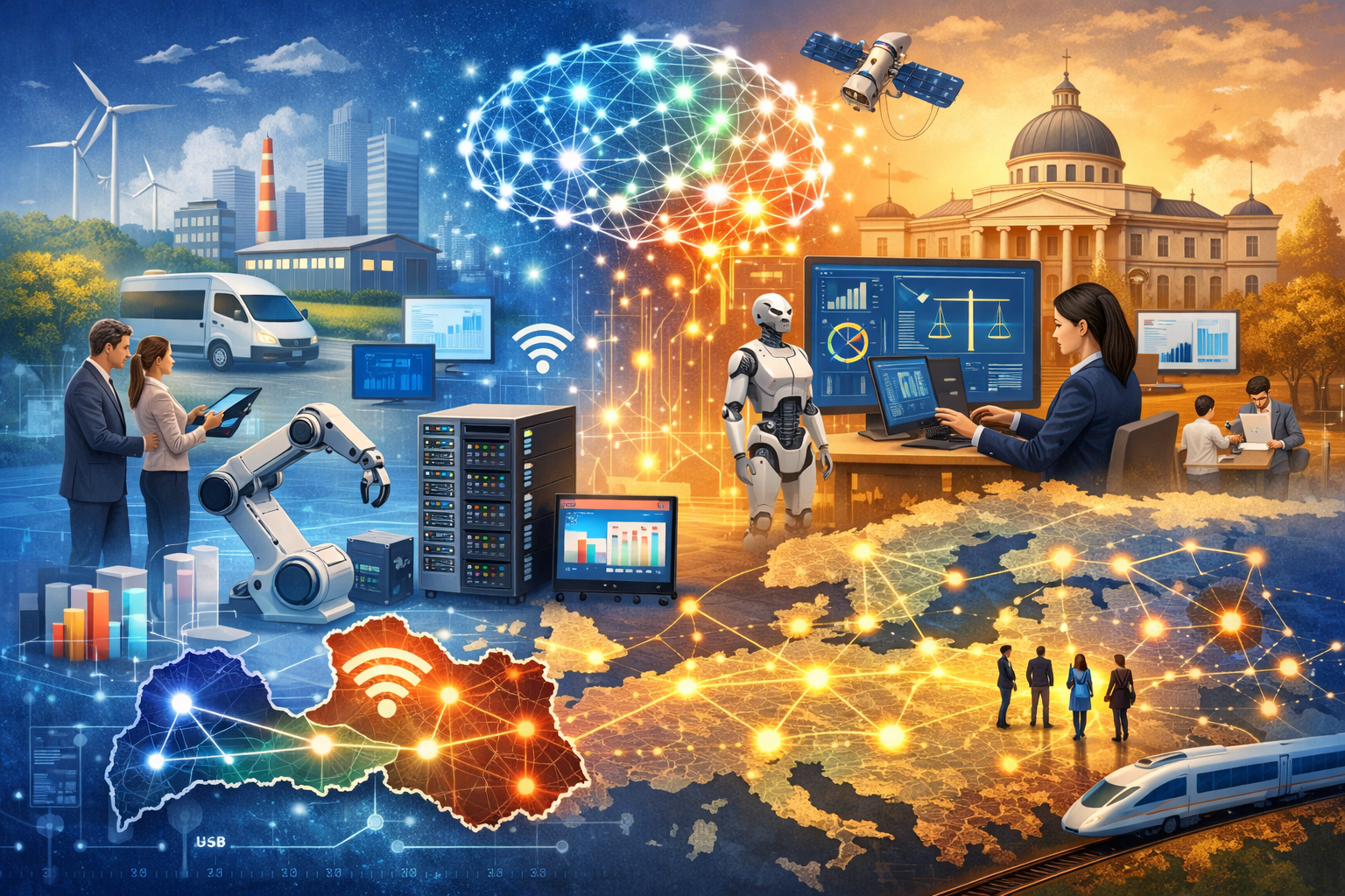 Atbalsts Digitālo inovāciju centru un reģionālo kontaktpunktu izveidei | Latvijas Digitālais akselerators