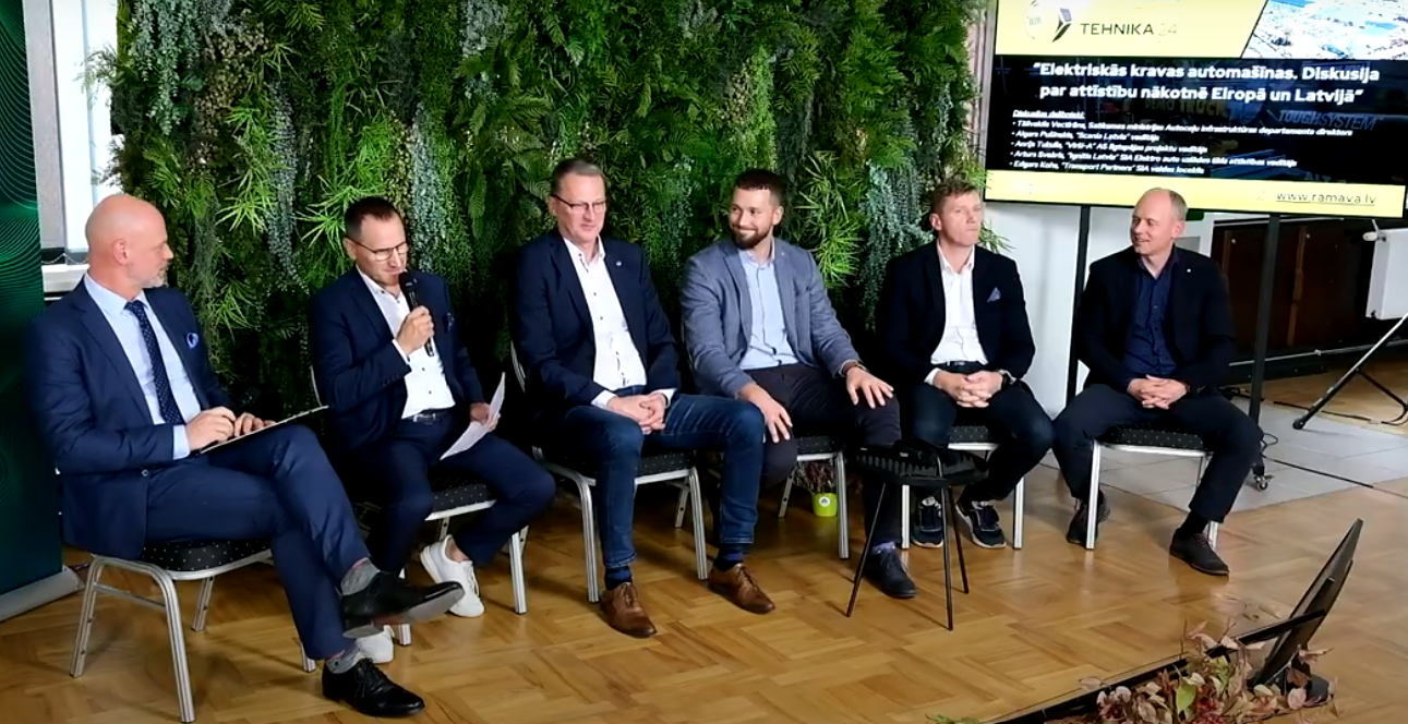 Elektriskās kravas automa&scaron;īnas. Diskusija par attīstību nākotnē Eiropā un Latvijā