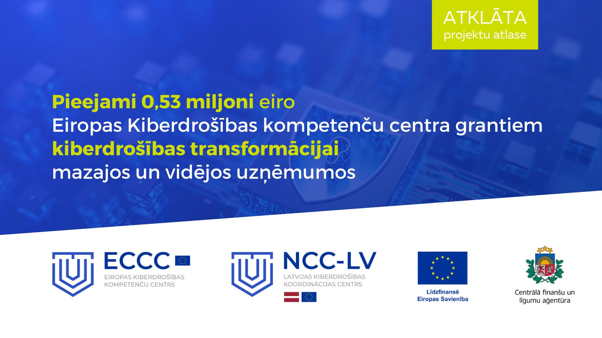 Uzņēmēji var saņemt atbalstu kiberdro&scaron;ības uzlabo&scaron;anai