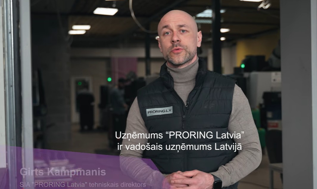 LIAA Digitalizācijas veiksmes stāsts - SIA "PRORING Latvia"