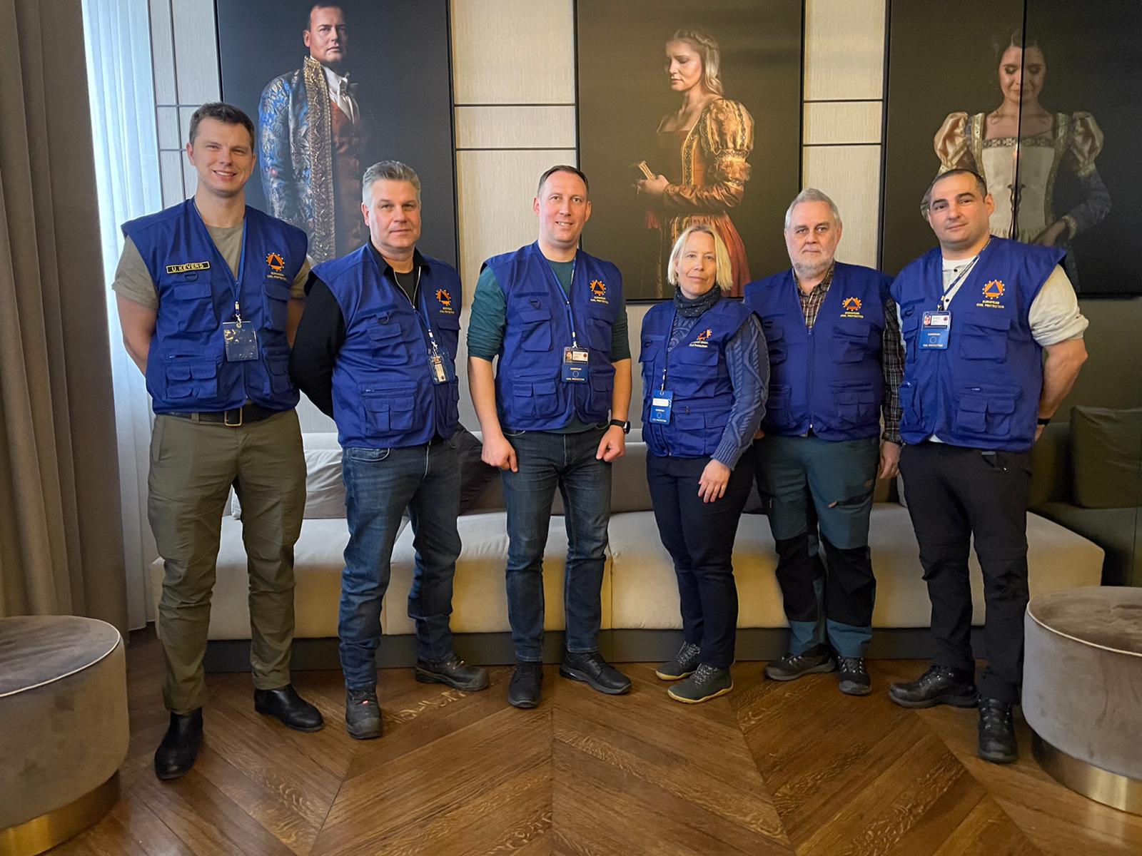 Employees of the State Fire and Rescue Service participate in the European Union Civil Protection Advisory Mission in Ukraine