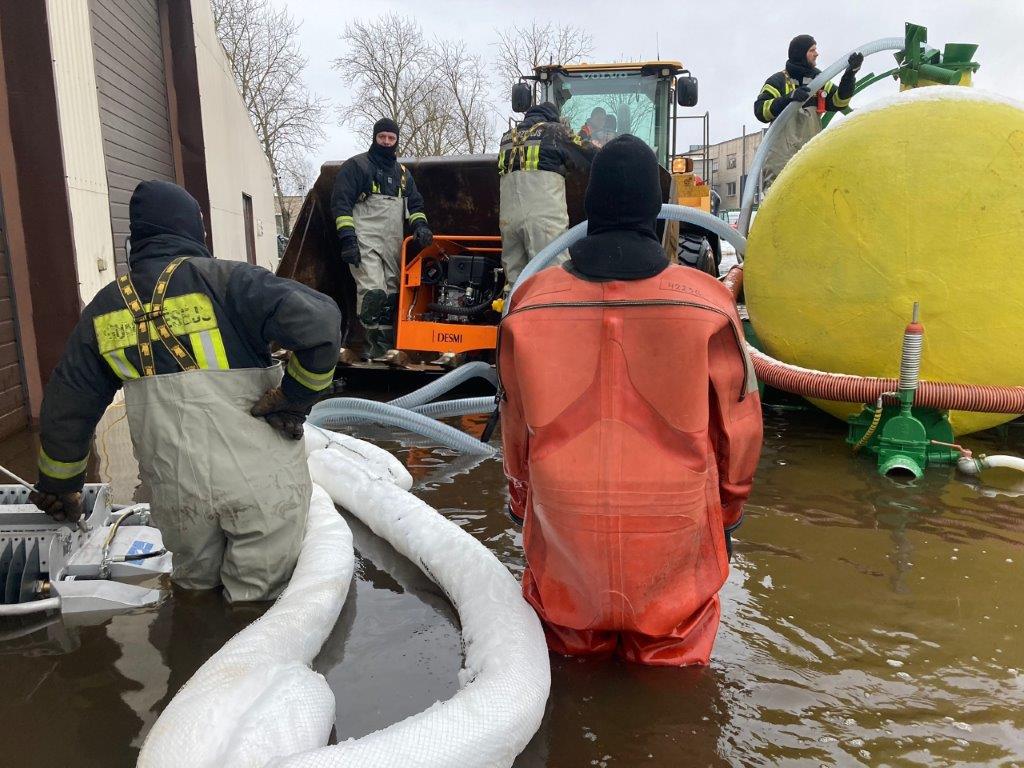 With the support from EU funds, flood preparedness and response capacity in Zemgale and Klaipeda regions will be increased