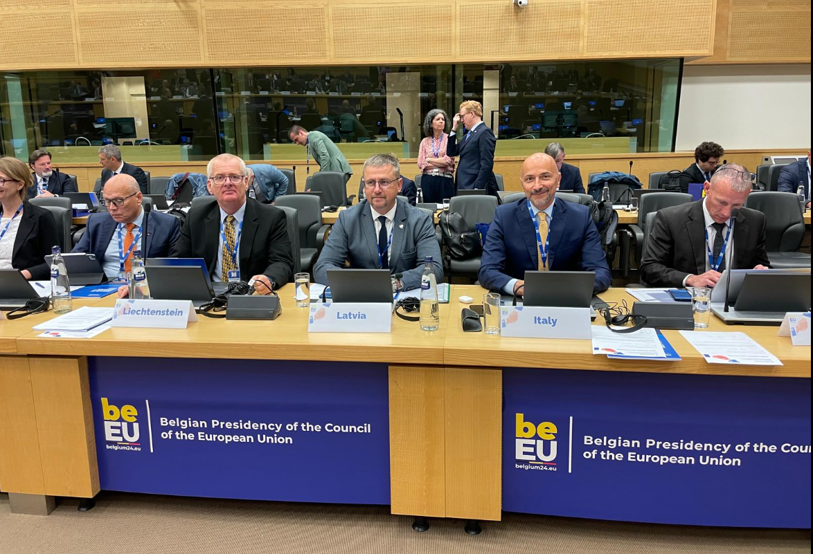 Valsts robežsardzes priek&scaron;nieks, ģenerālis Guntis Pujāts piedalījies Eiropas Robežu un krasta apsardzes aģentūras (FRONTEX) valdes 100. sēdē