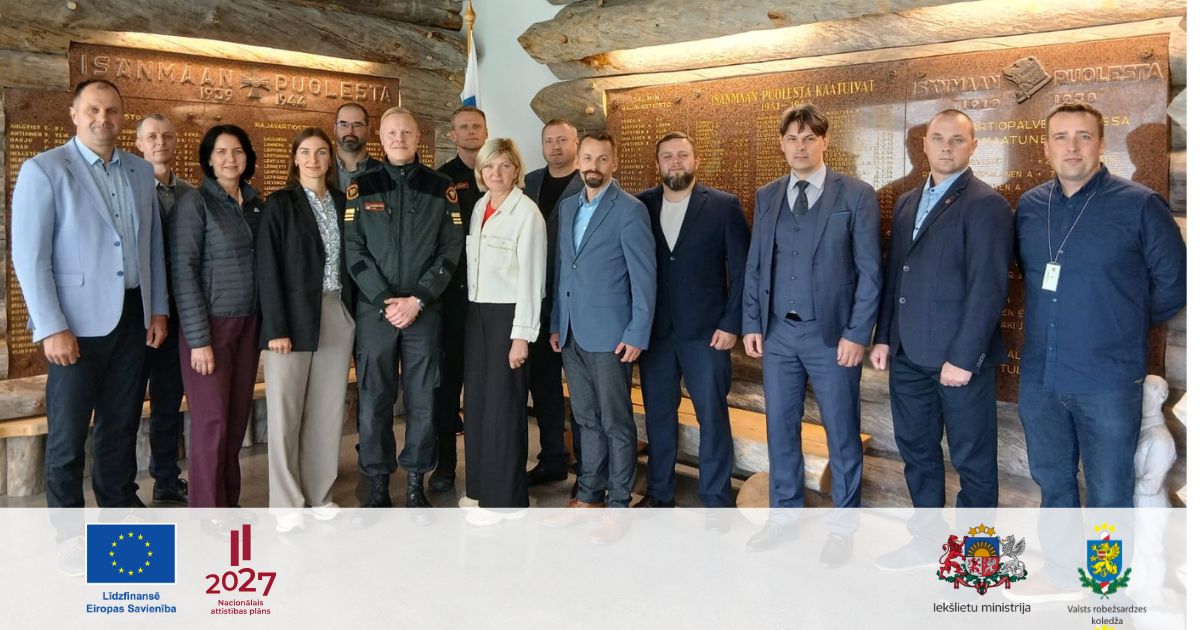 Latvijas institūcijas ar ES atbalstu mācās no Somijas pieredzes robežu pārvaldībā