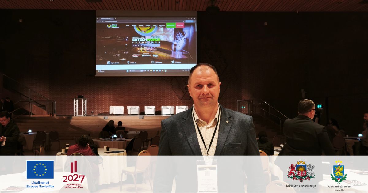 Ar ES fondu atbalstu stiprina Valsts robežsardzes koledžas mācībspēka kompetenci starptautiskā forumā Londonā