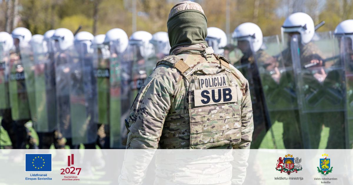 Valsts robežsardzes koledža ar ES fondu atbalstu īsteno mācības efektīvai robežu pārvaldībai