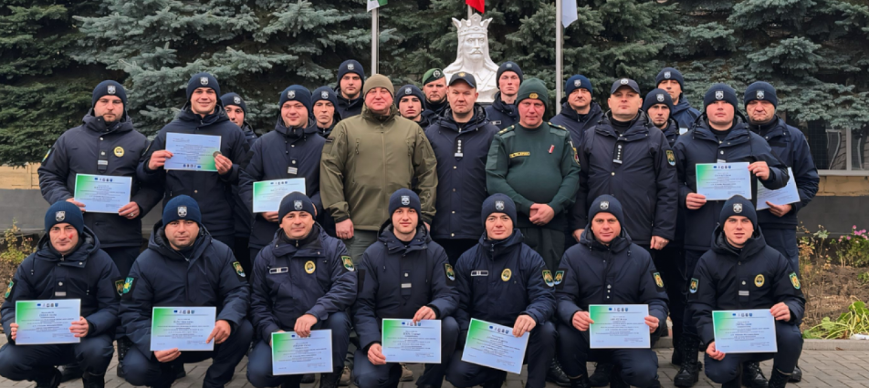Ar ES atbalstu Valsts robežsardzes amatpersonas nodro&scaron;ina Moldovas Robežpolicijas amatpersonu apmācības par darbībām ar aizturētām personām