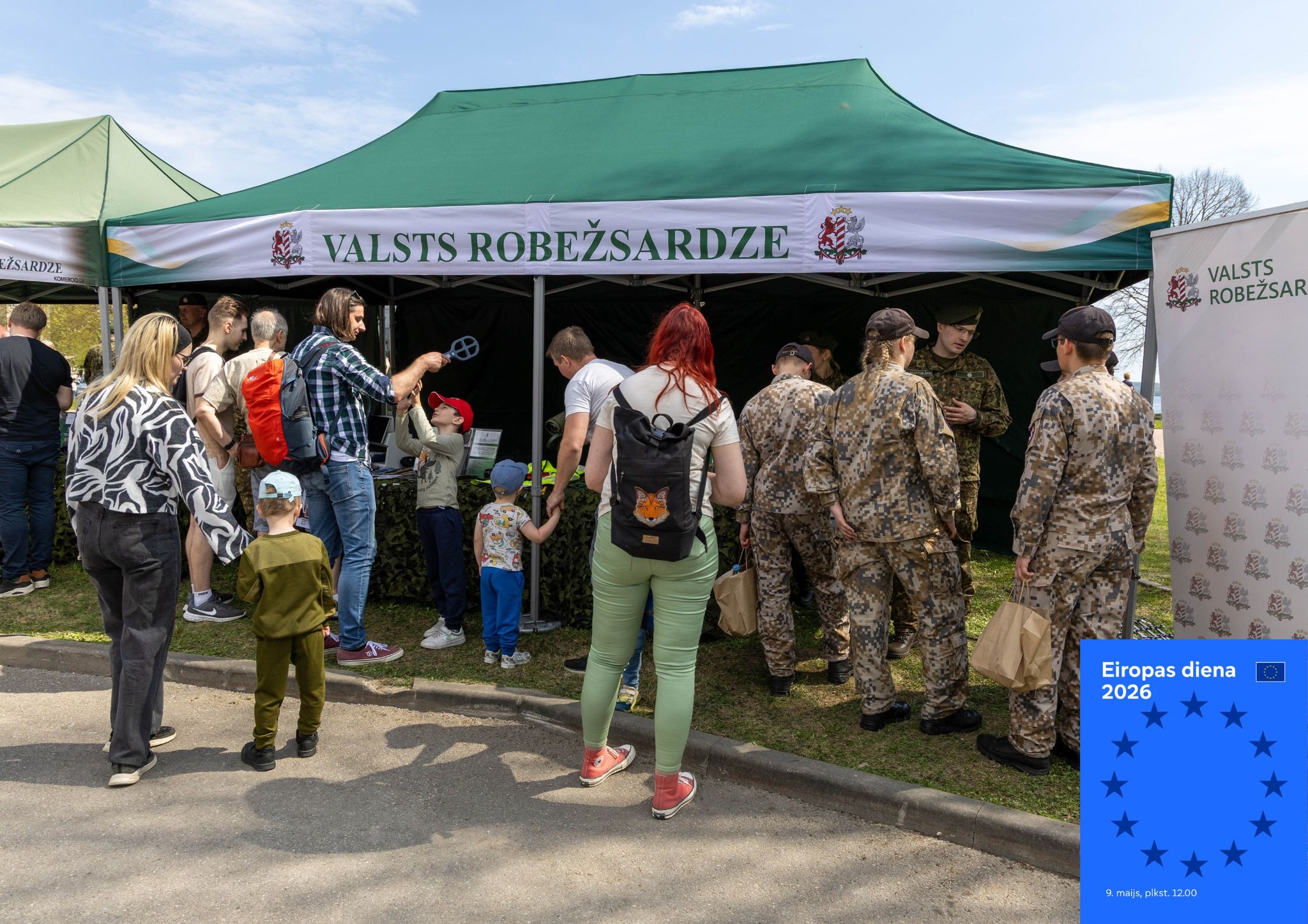 Dro&scaron;ība kā prioritāte! Satiec Valsts robežsardzi Vērmanes dārzā Eiropas dienā un iepazīsti ES fondu sniegtās iespējas!