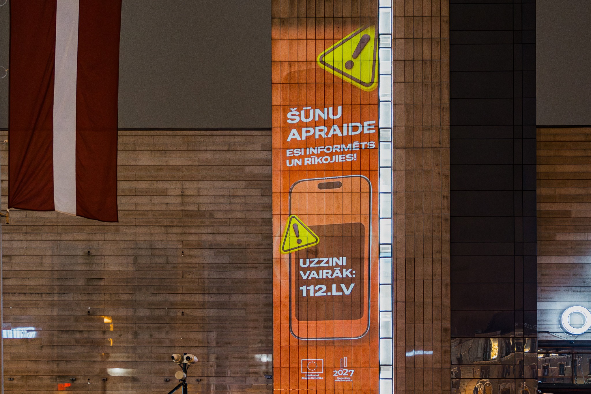 ES atbalsts dro&scaron;ībai! Sākas kampaņa &ldquo;&Scaron;ūnu apraide &ndash; esi informēts un rīkojies!&rdquo;