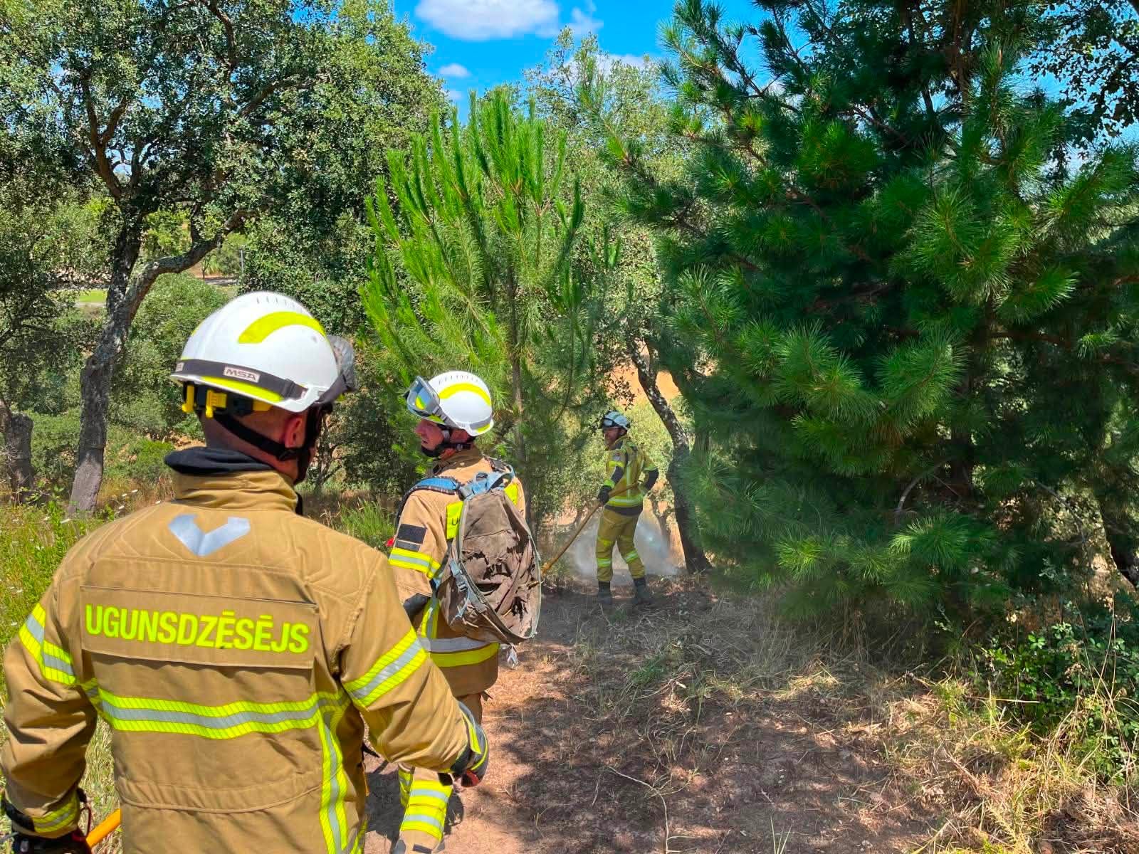 An EU-supported mission to Portugal! State Fire and Rescue Service team begins operations at regional bases