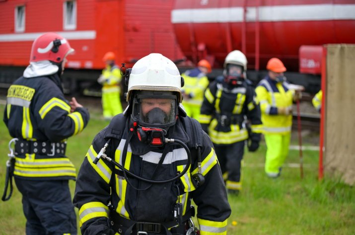 Turpinās ugunsdzēsēju glābēju mācību poligona izveides projekta 2. posma īsteno&scaron;ana