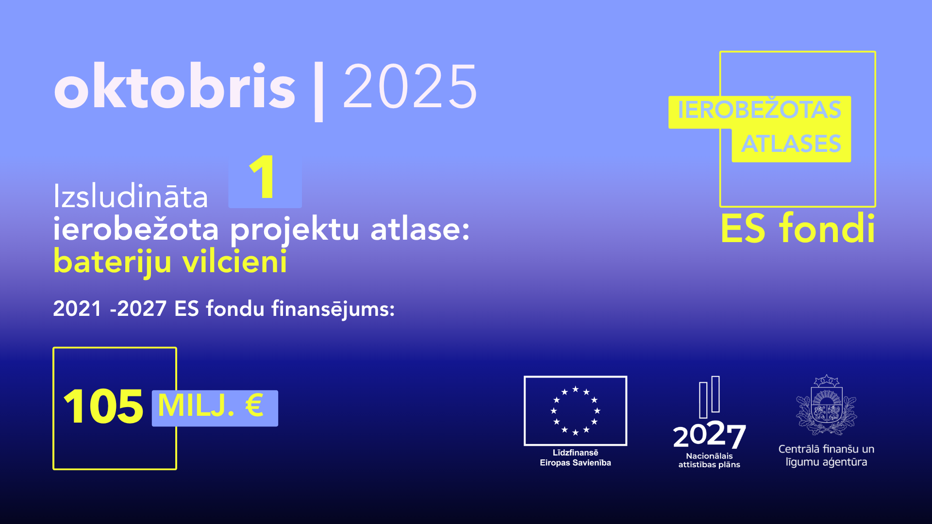 Oktobrī izsludināta ierobežota ES fondu projektu atlase bateriju vilcienu iegādei