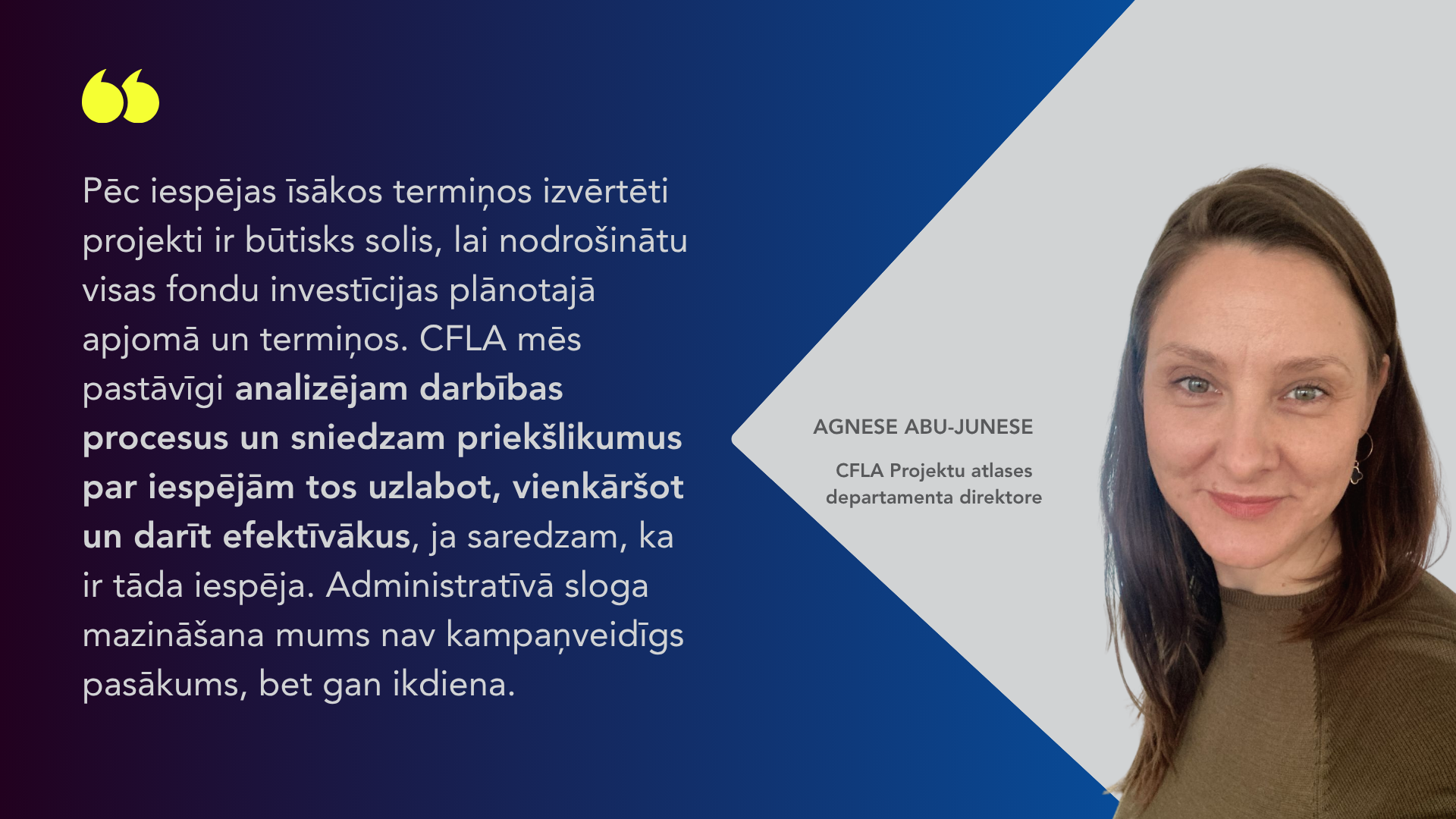 CFLA: fiksētais laika ietaupījums projektu atlasēs &ndash; līdz 70 darba dienām