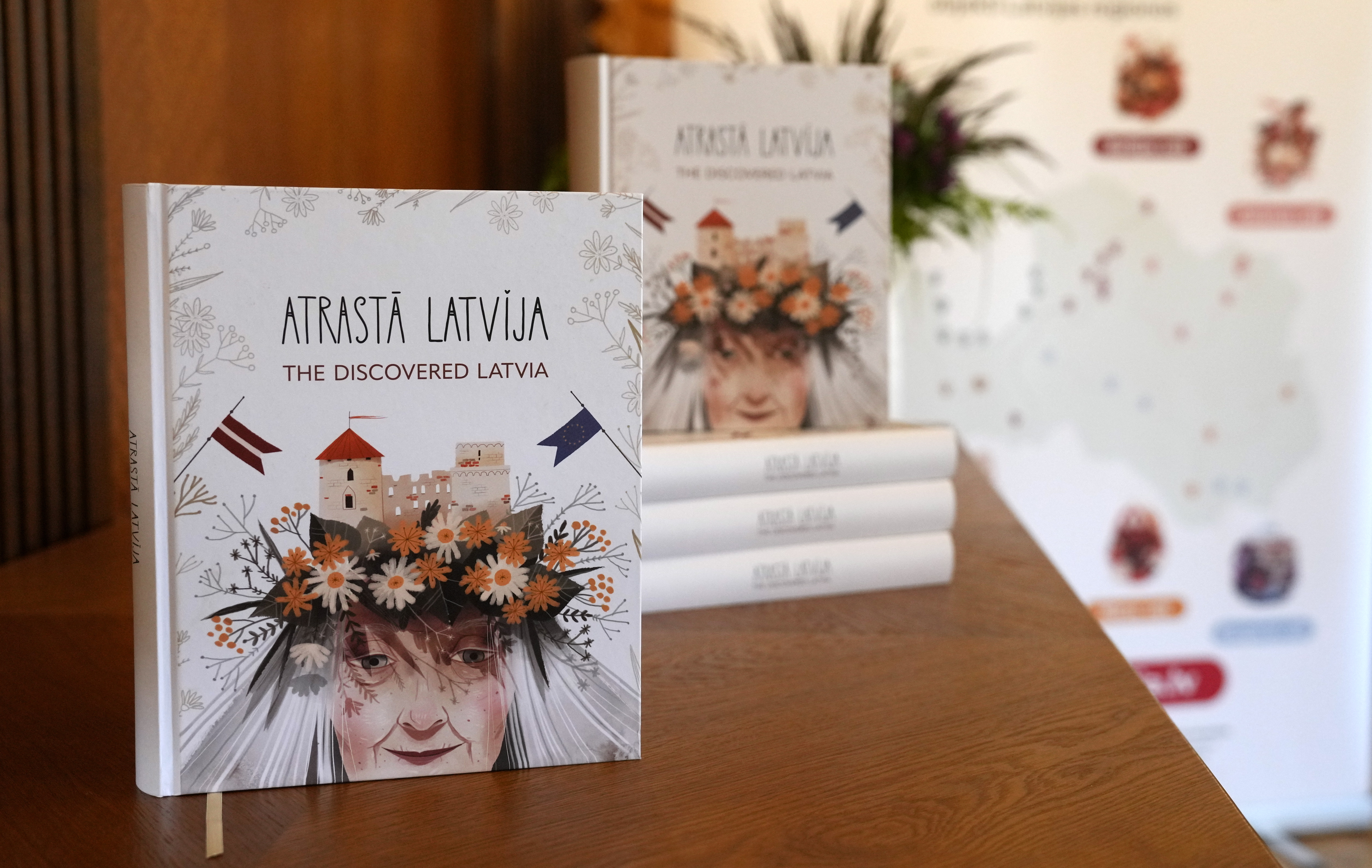 The book "The Discovered Latvia&rdquo;
