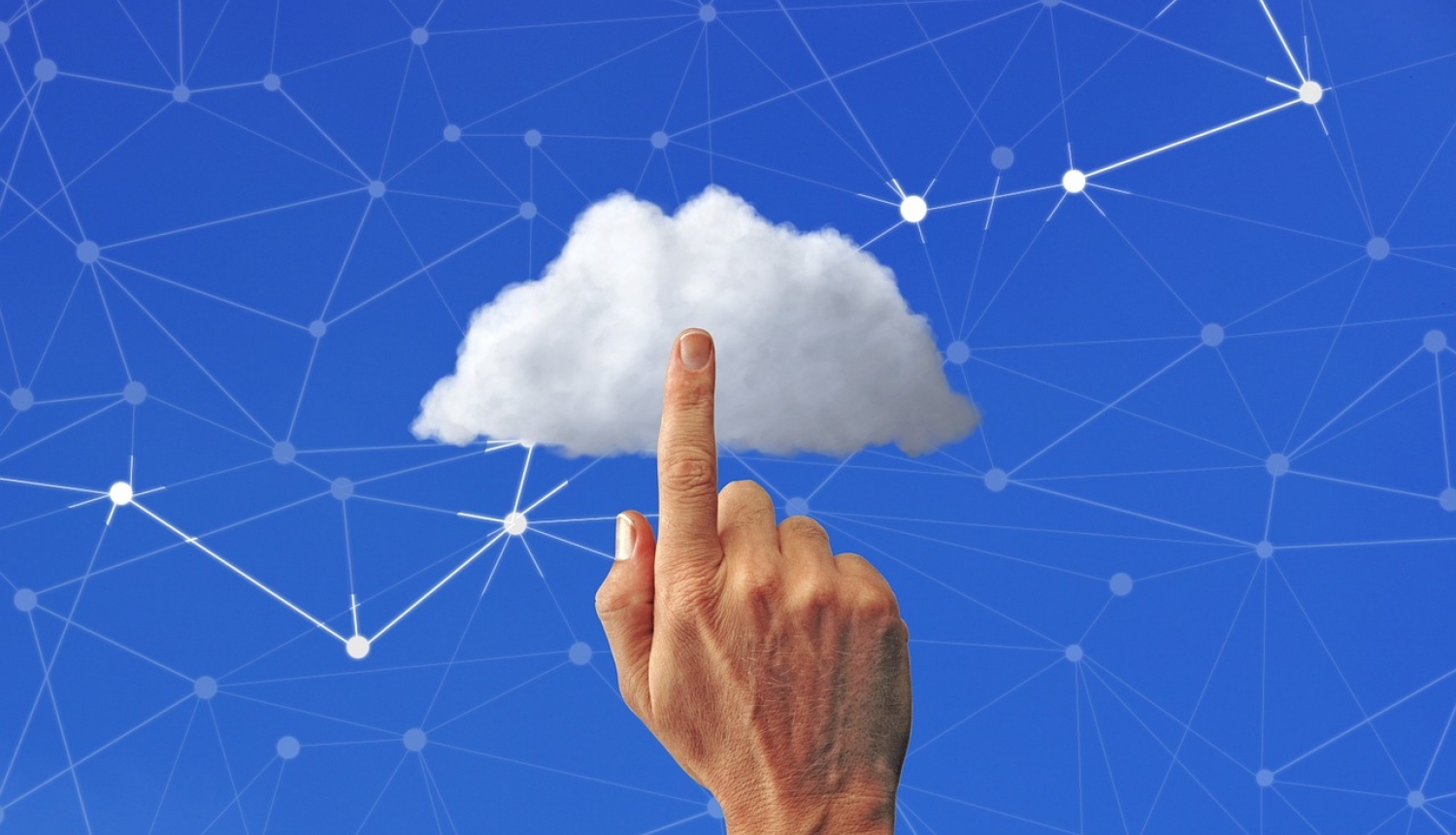 Hand-in-the-cloud visualization
