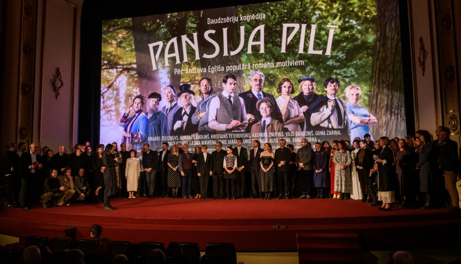 Actors on stage