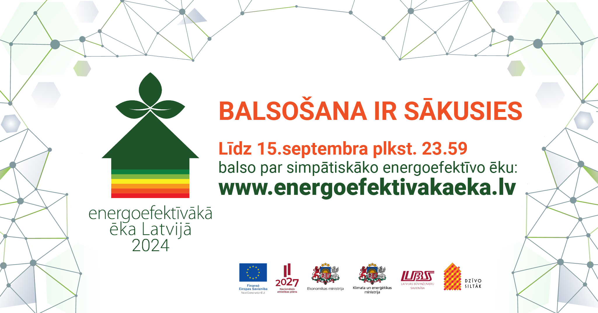 Aicinām balsot par &scaron;ā gada simpātiskāko energoefektīvāko ēku