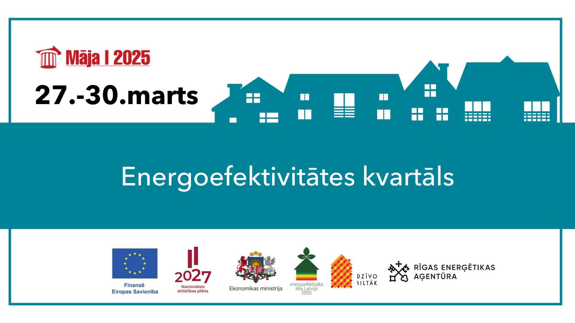 Aicinām uz Energoefektivitātes kvartālu izstādē &ldquo;Māja I 2025&rdquo;