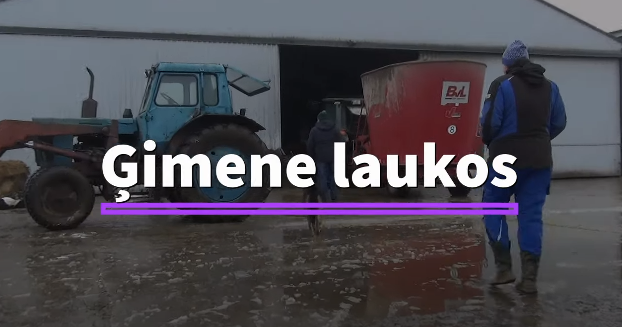 Videostāsts par ģimeni laukos