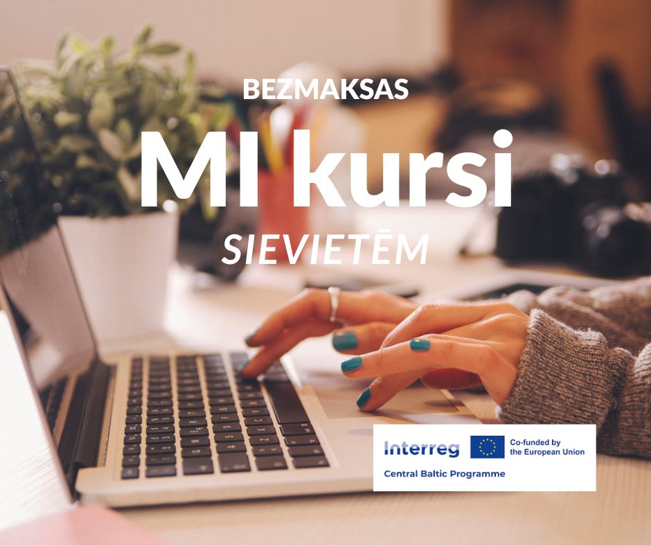 Sievietes Latvijā aicinātas apgūt mākslīgā intelekta prasmes bezmaksas programmā &ldquo;SheCanAI&rdquo;