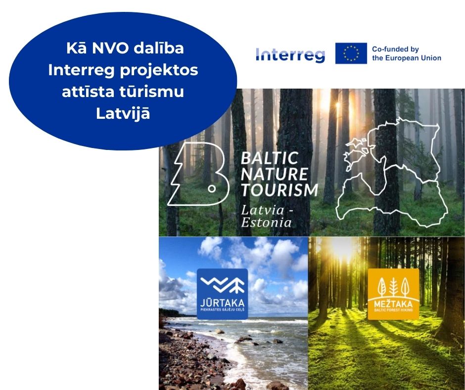 Sadarbībā ir spēks: īstenojot Interreg projektus, NVO veicina tūrisma nozares attīstību Latvijā