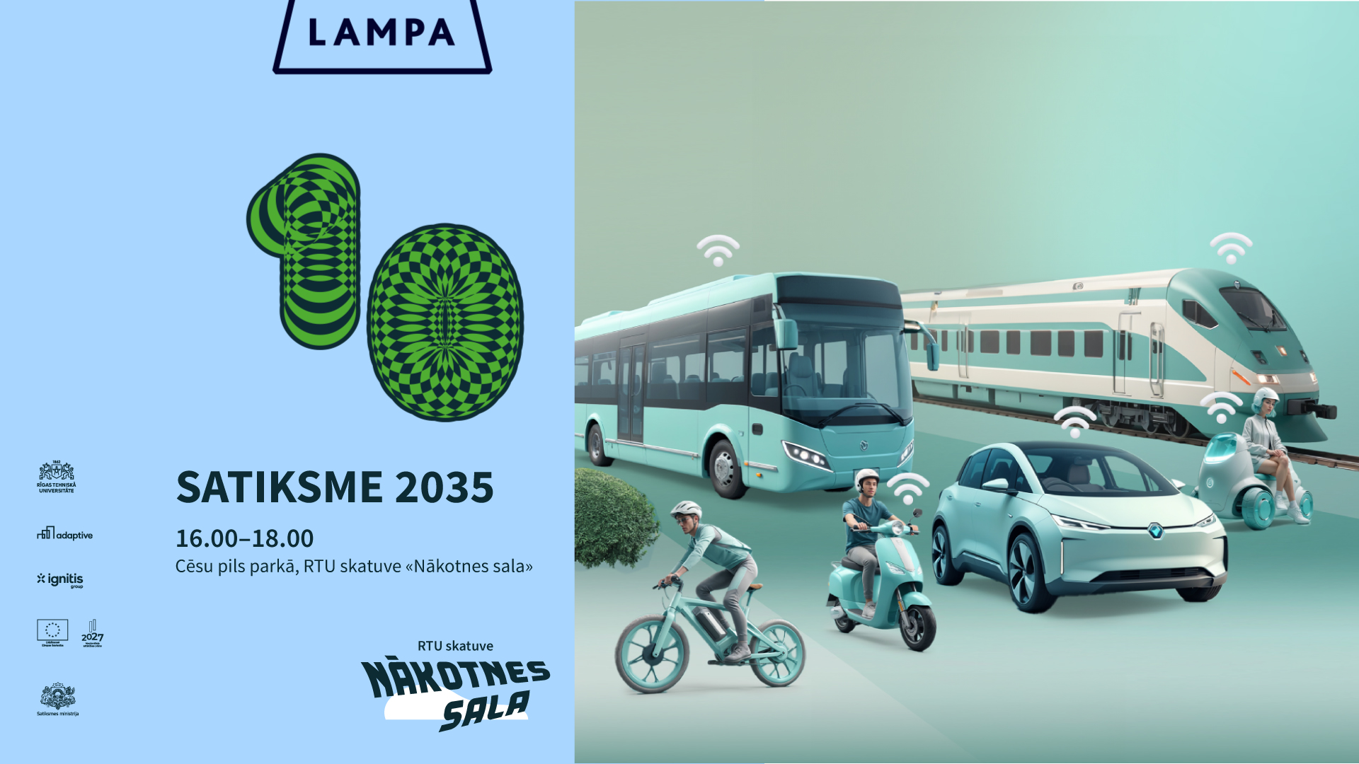 Atskats uz Satiksmes ministrijas dalību sarunu festivālā "LAMPA" 2024. gada 6.jūlijā