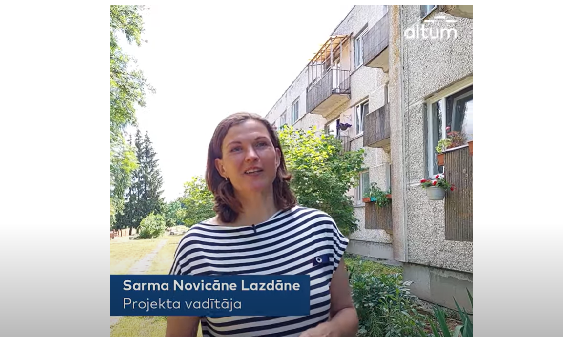 Daudzdzīvokļu mājas atjauno&scaron;anas projekts Carnikavā