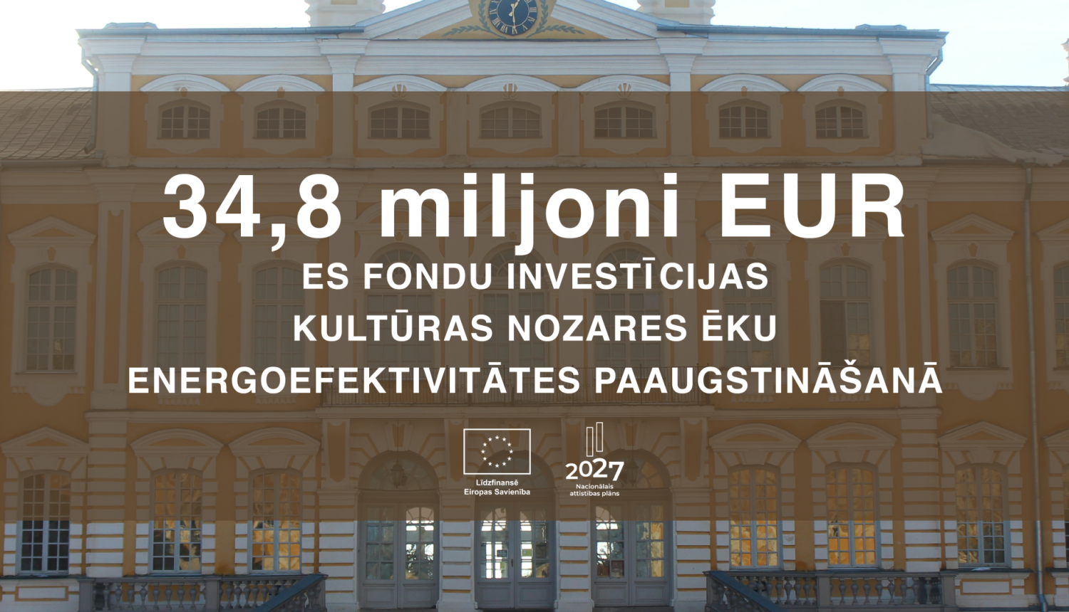 Apstiprināta jauna ES fondu atbalsta programma kultūras nozares ēku energoefektivitātes paaugstinā&scaron;anai