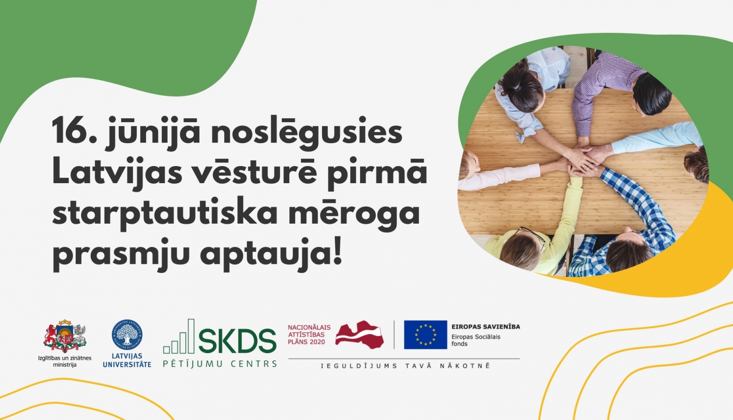 Pieaugu&scaron;o prasmju starptautisko aptauju noslēdz ar diskusijām par rezultātu izmanto&scaron;anu