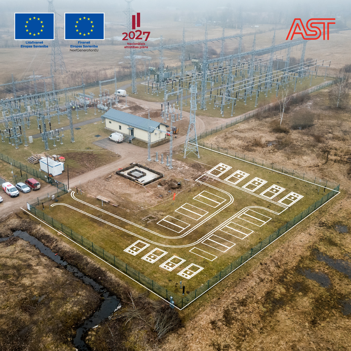 Energosistēmas dro&scaron;umam Latvijā tiks uzstādītas Eiropā jaudīgākās elektroenerģiju uzkrājo&scaron;as bateriju sistēmas
