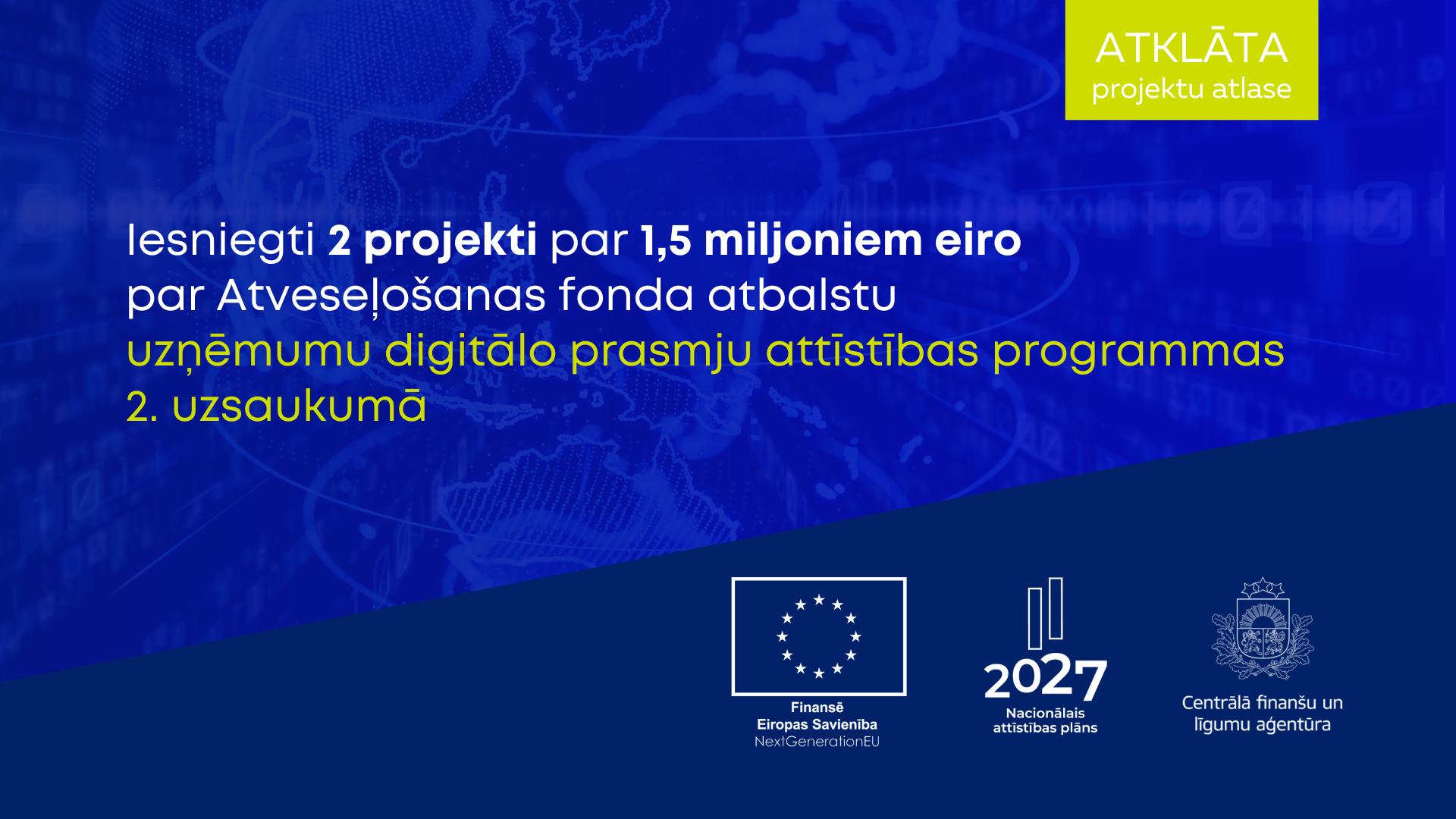 Noslēgusies projektu pieņem&scaron;ana otrajam uzsaukumam par AF atbalstu uzņēmumu digitālo prasmju apmācībām