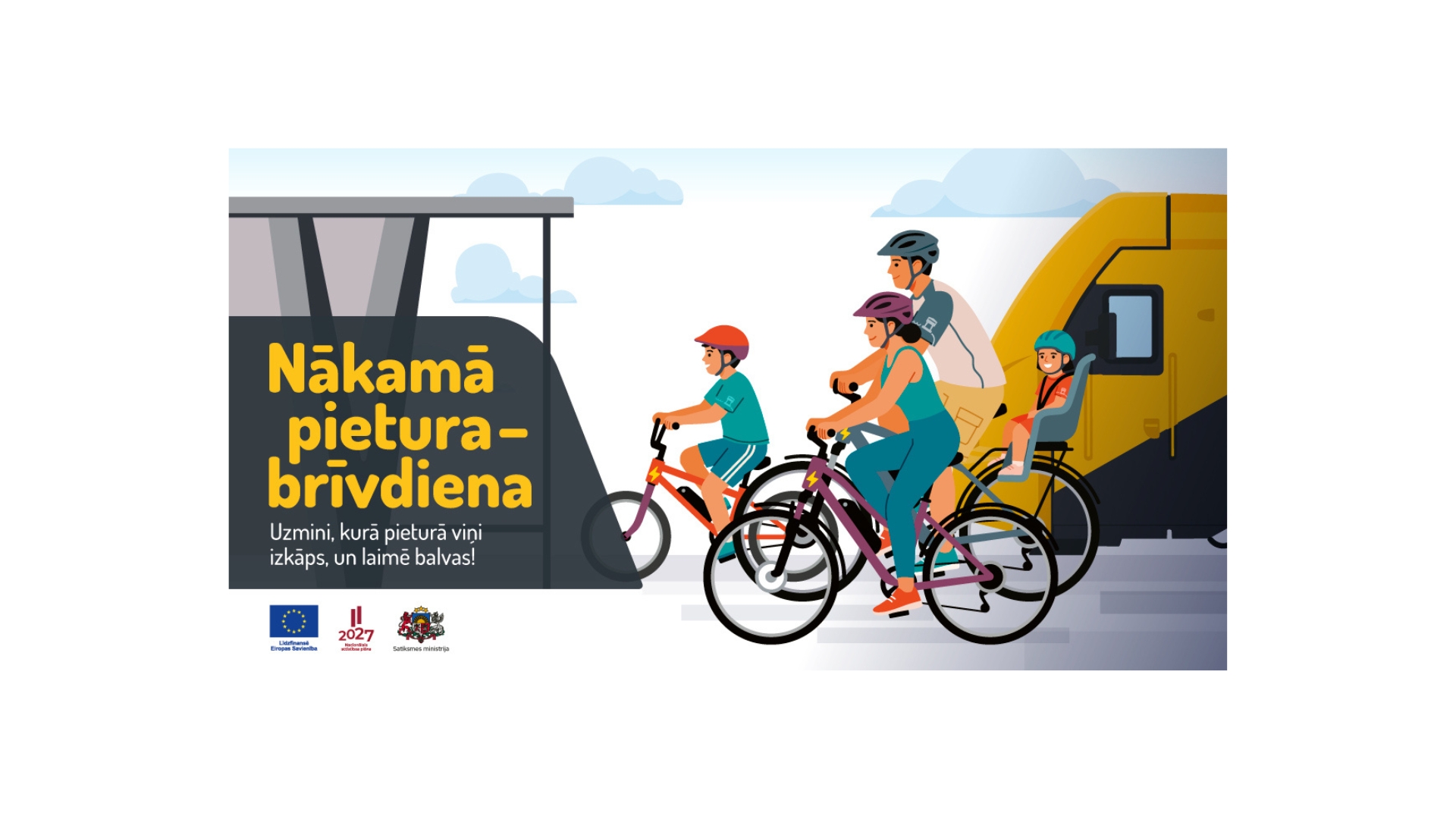 Eiropas mobilitātes nedēļā aktualizē ceļo&scaron;anas iespējas ar vilcienu