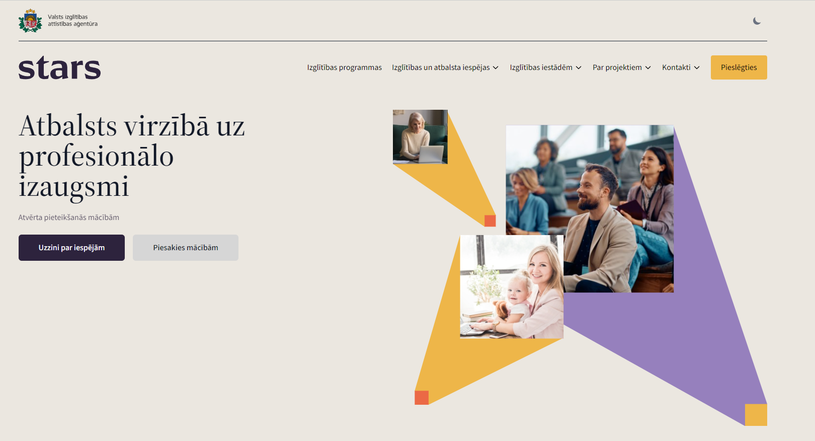 Iespēja apgūt digitālās prasmes un saņemt finansējumu mācībām prasmju pārvaldības platformā STARS