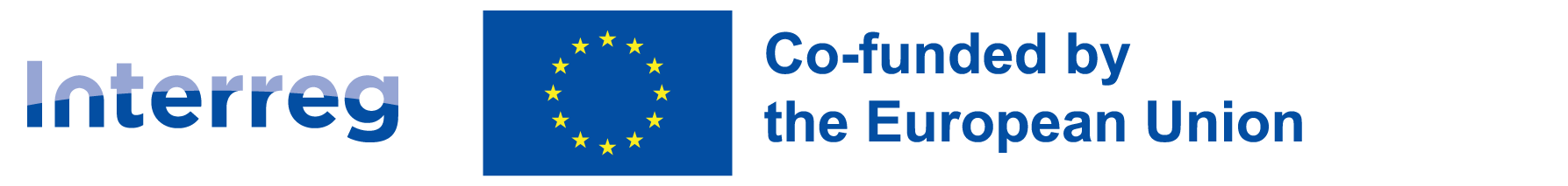 Image: Interreg logo, text 