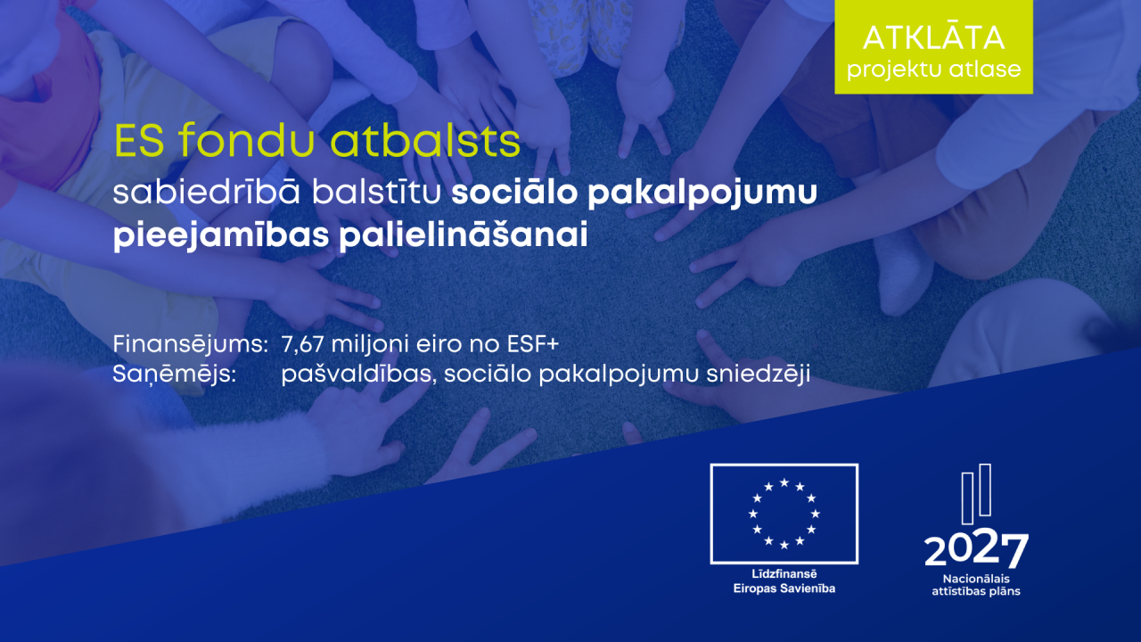 Jaunas iespējas sociālajai rehabilitācijai: izsludināta pieteikšanās ES fondu finansējumam