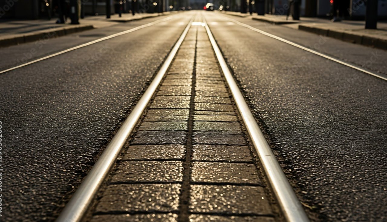 7. tramvaja līnijas pagarinājumā paveikta lielākā daļa sliežu, veloceliņa un brauktuvju izbūves