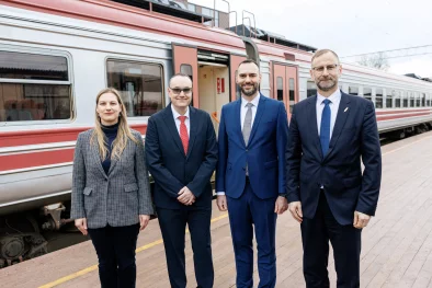 Signe Groza, EK pārstāvniecība Latvijā, Petrs Novotnijs (Petr Novotný),“Škoda Group” izpilddirektors, Jānis Lapiņš, ATD valdes priekšsēdētājs