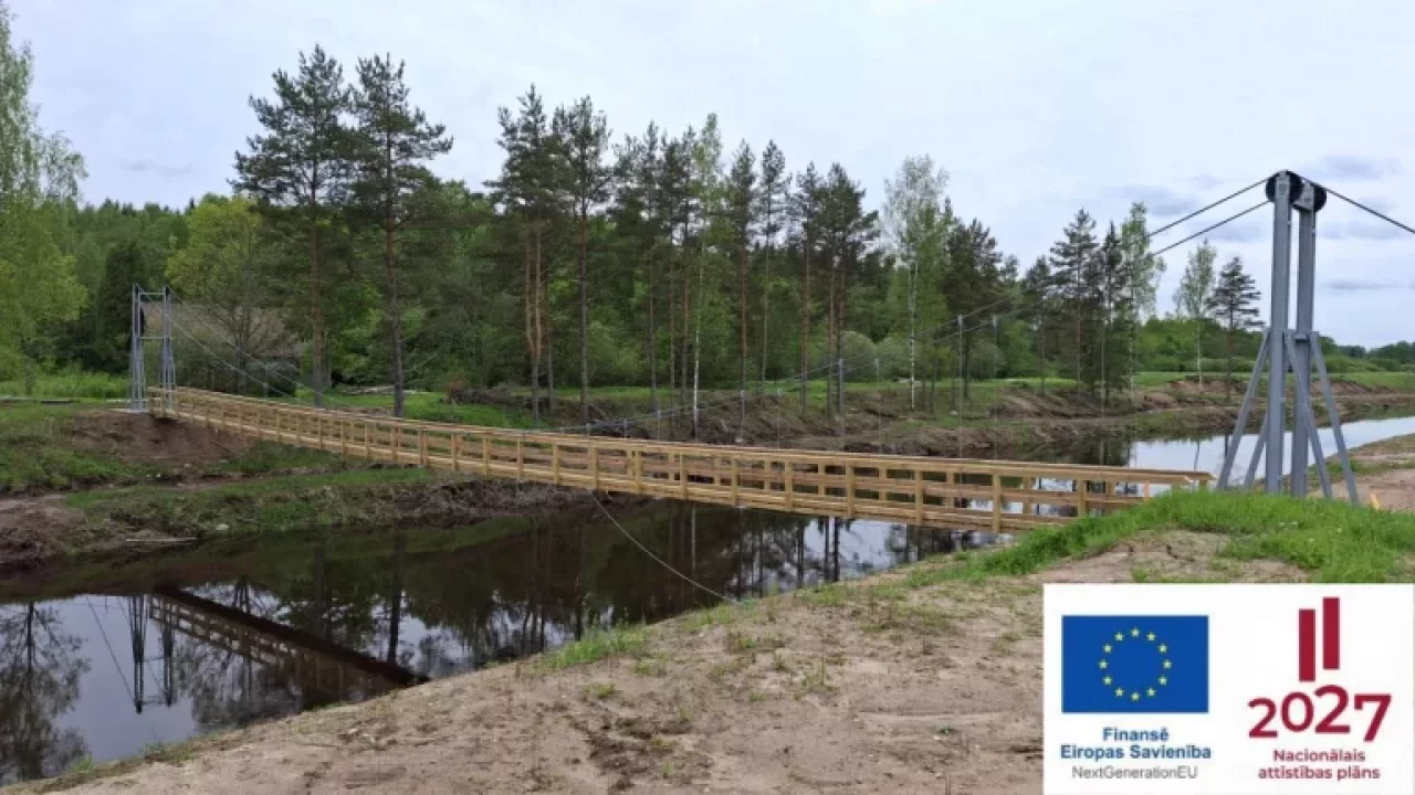 Meirāni Canal Restored with Recovery and Resilience Facility Funding