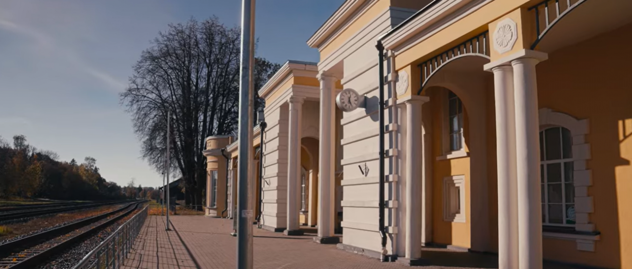 A Mobility Hub/Station 2.0 is being built in Cēsis