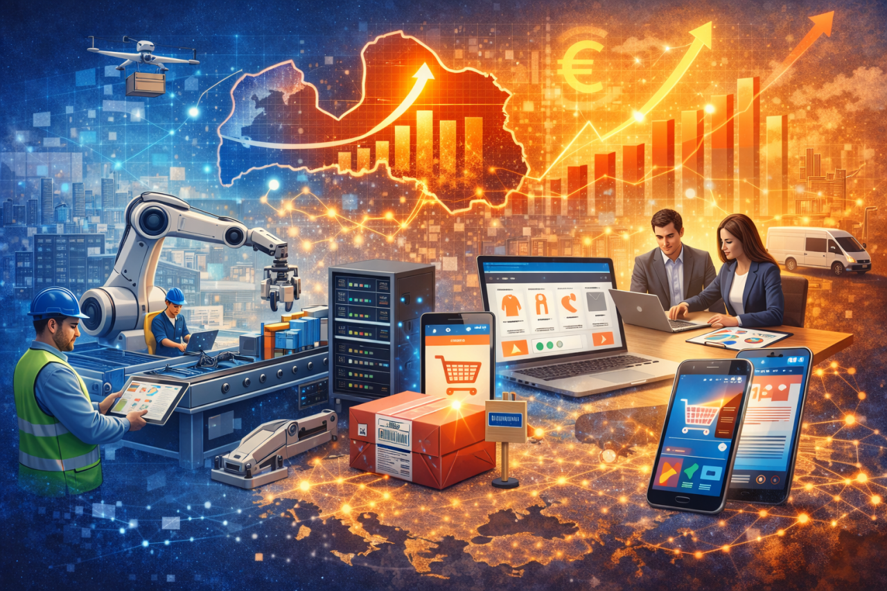 Atbalsts jaunu digitālo produktu un pakalpojumu ieviešanai uzņēmējdarbībā